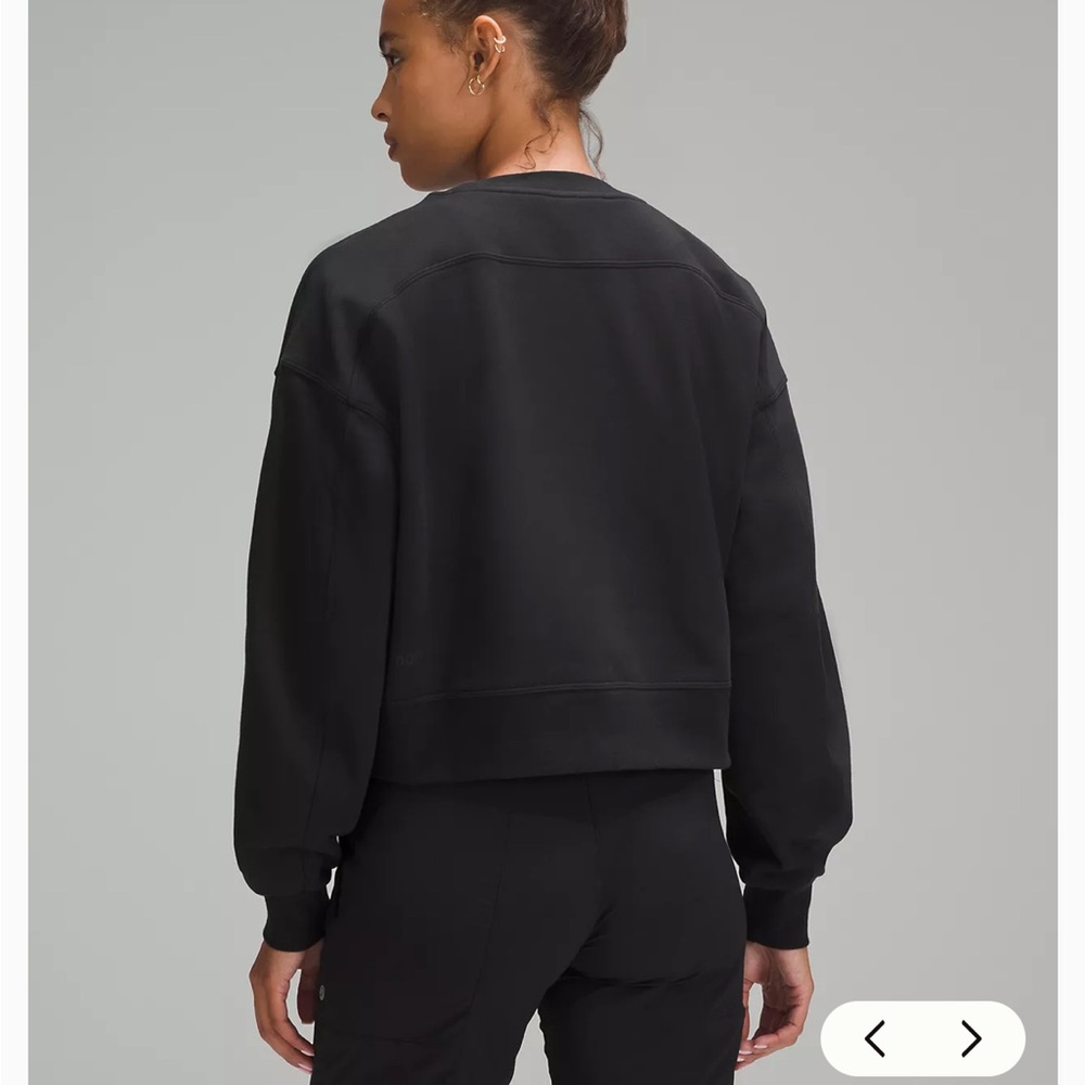 Perfectly Oversized Cropped Crew
French Terry